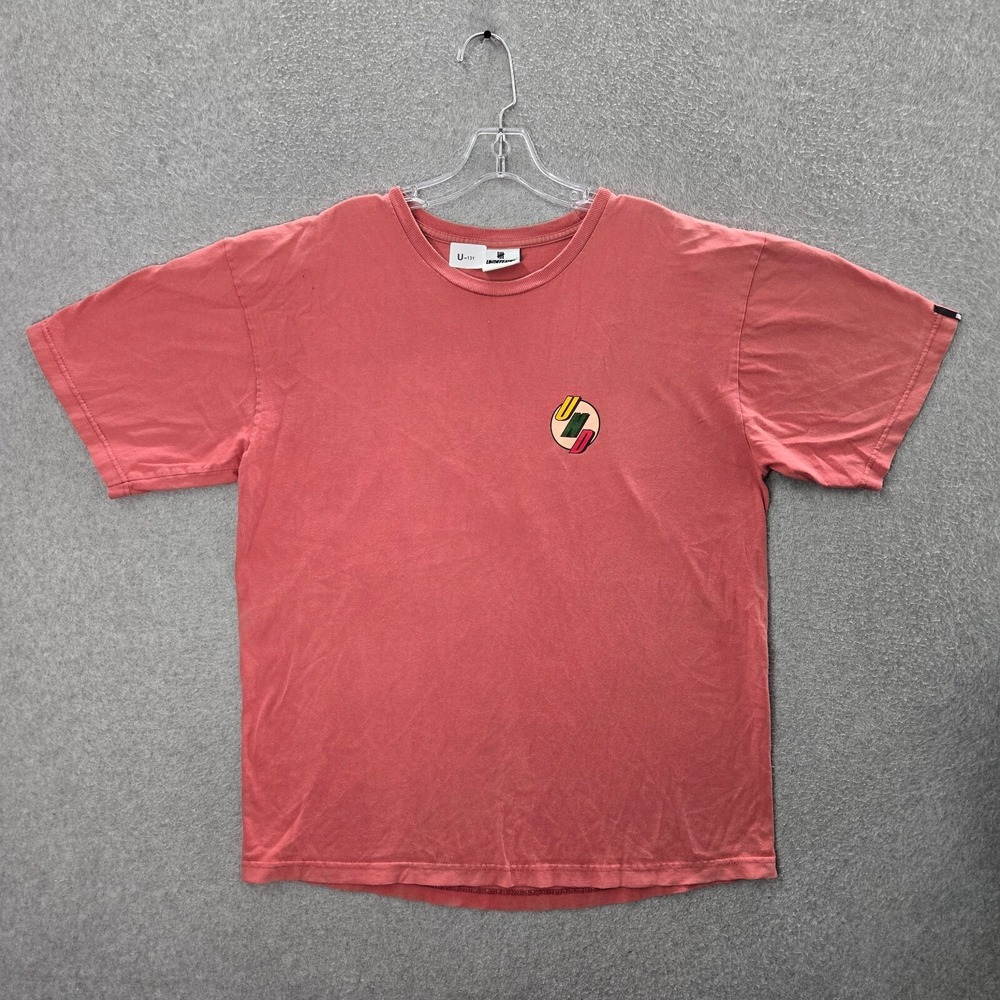Undefeated Men Shirt XL Red UND Graphic Crew Neck Short Sleeve 5 Strike READ